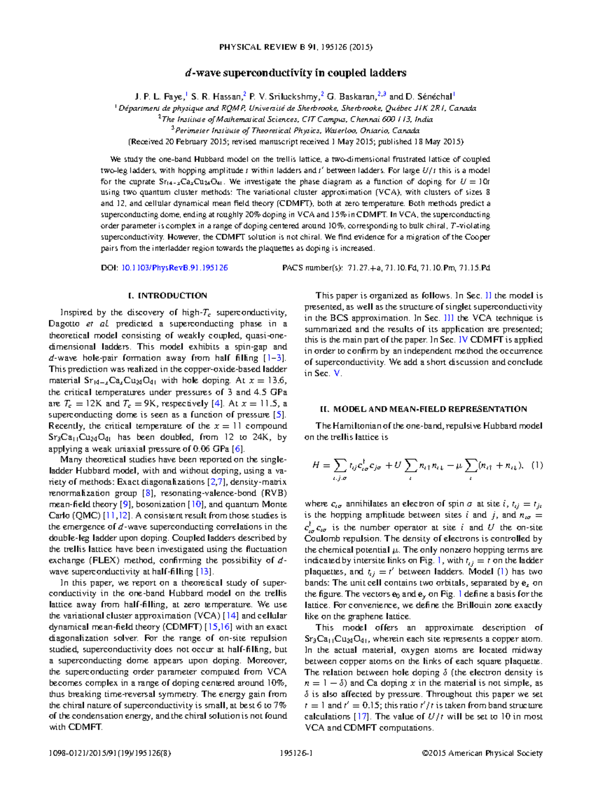 Superconductivity in Coupled Ladders: Insights from VCA and CDMFT ...