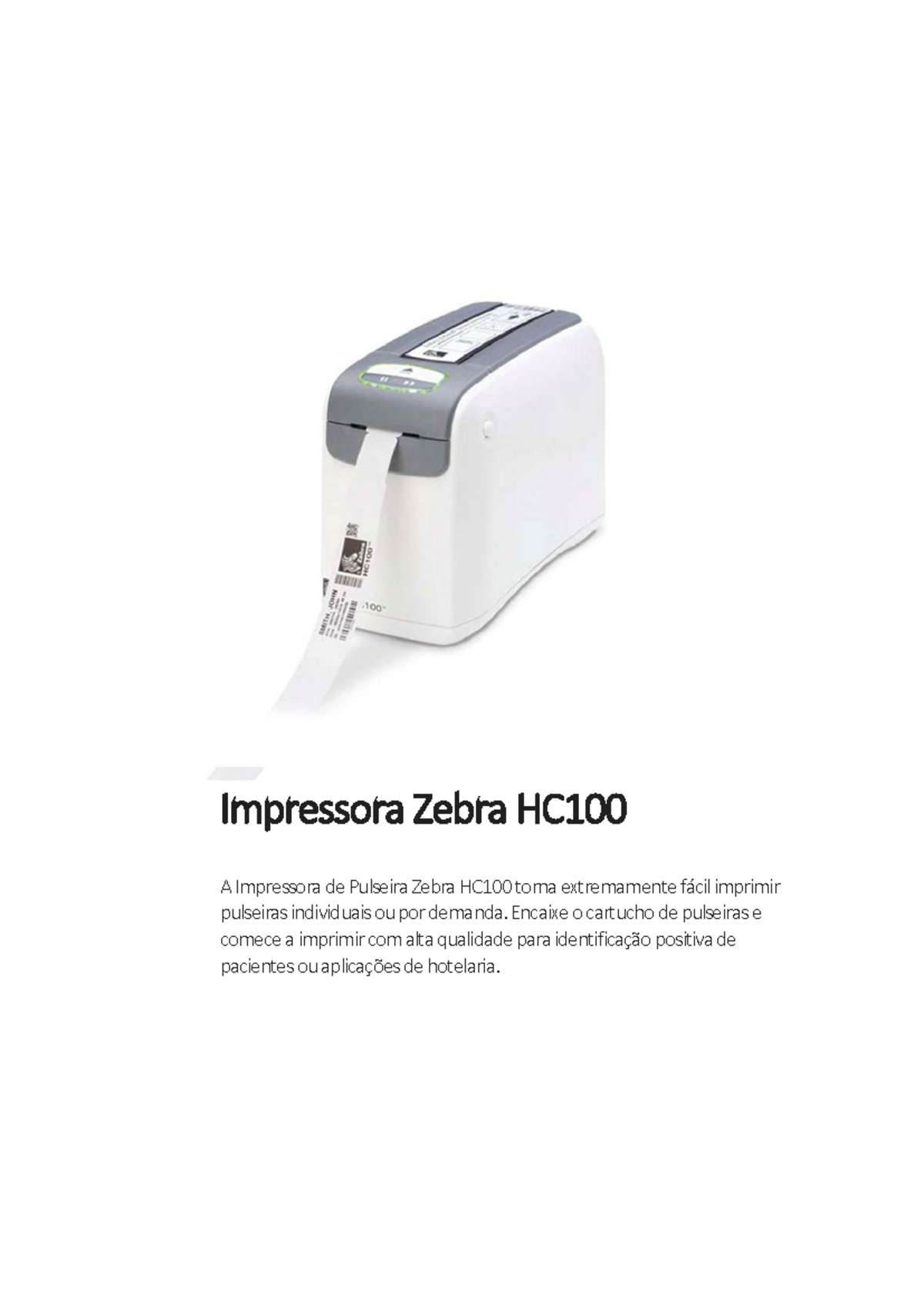 Manual manutencao cartucho zebra hc100 - Histologia Geral - Impressora ...