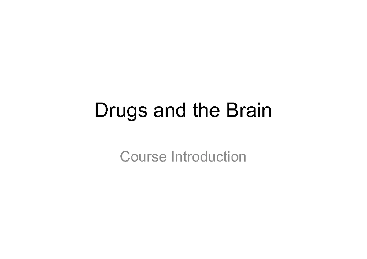 PCL200 Midterm - Detailed Neuroscience Summary Notes - Studocu