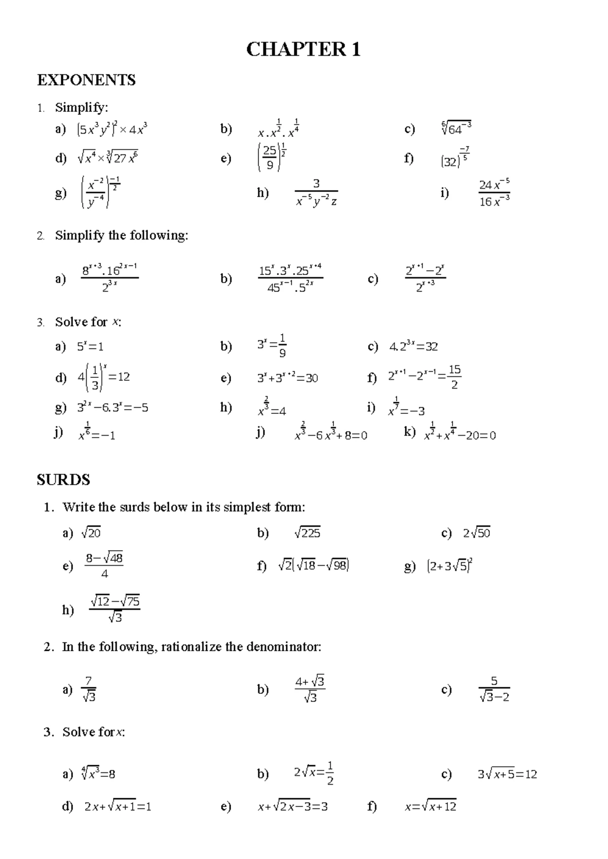 Inverse Functions Notes HF: Key Concepts and Examples - Studocu