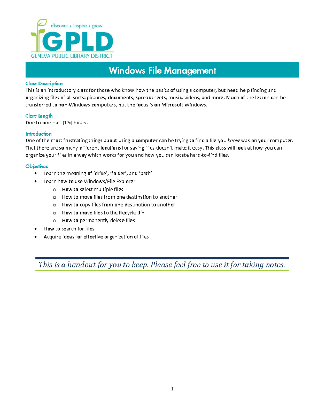 Windows File Management: Essential Tips for Organizing Files - Studocu