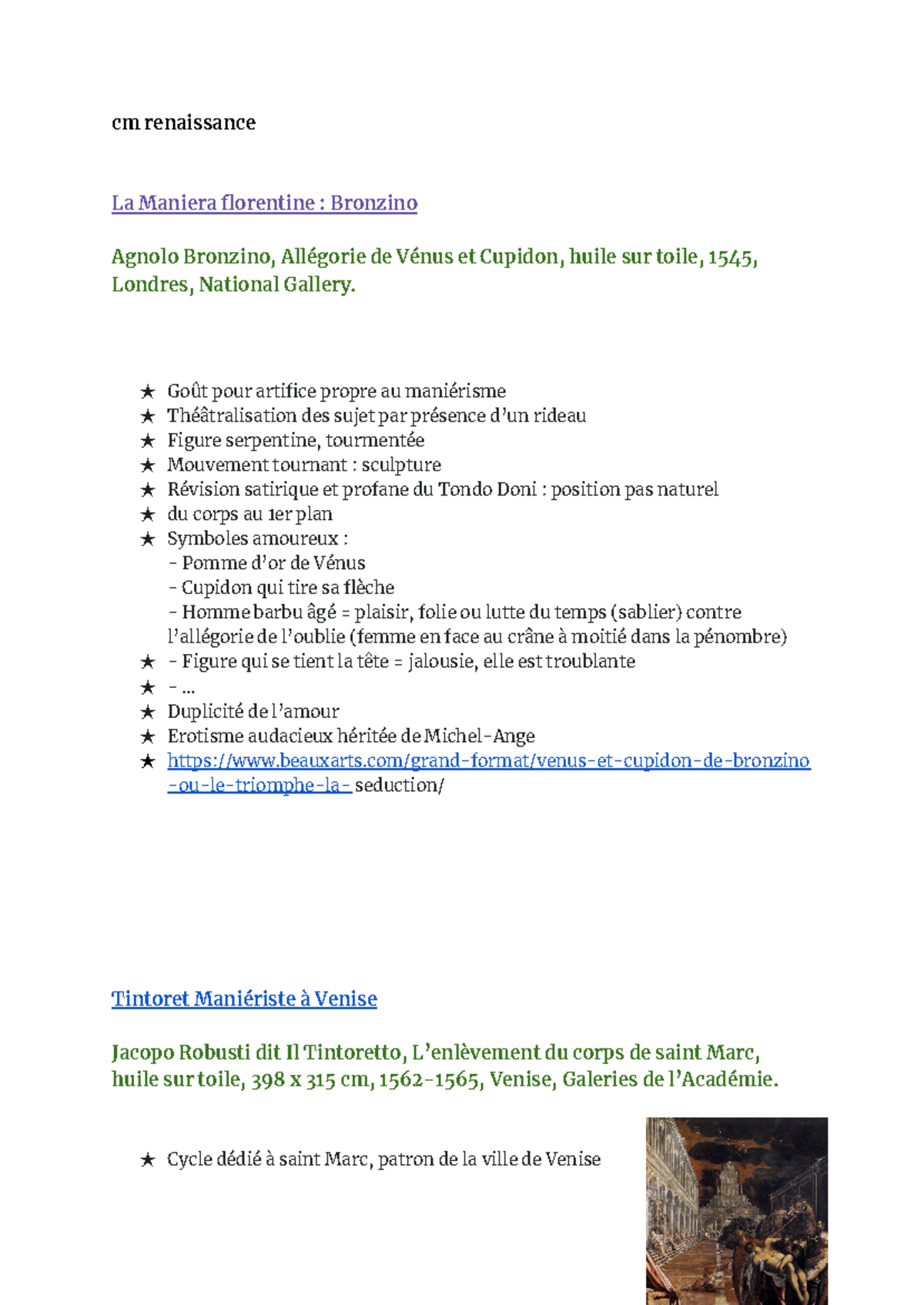 Cm ART Reenaissance (10) - cm renaissance La Maniera florentine ...