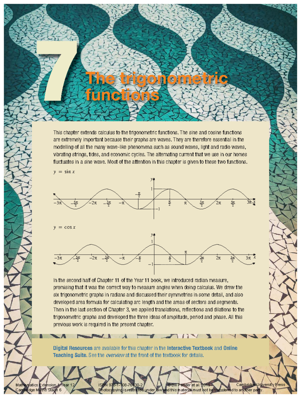 CMS6 Ext1 Y12 Ch07 - Further Differentiation of Trigonometric Functions ...