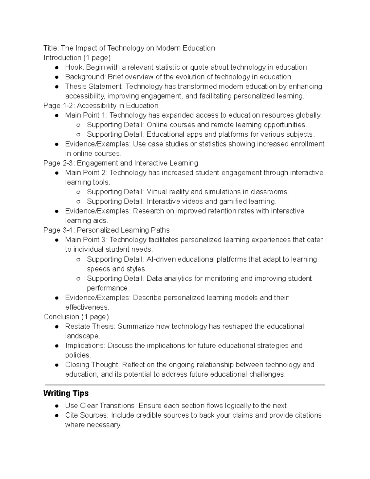 The Impact of Technology on Modern Education: A Comprehensive Study ...