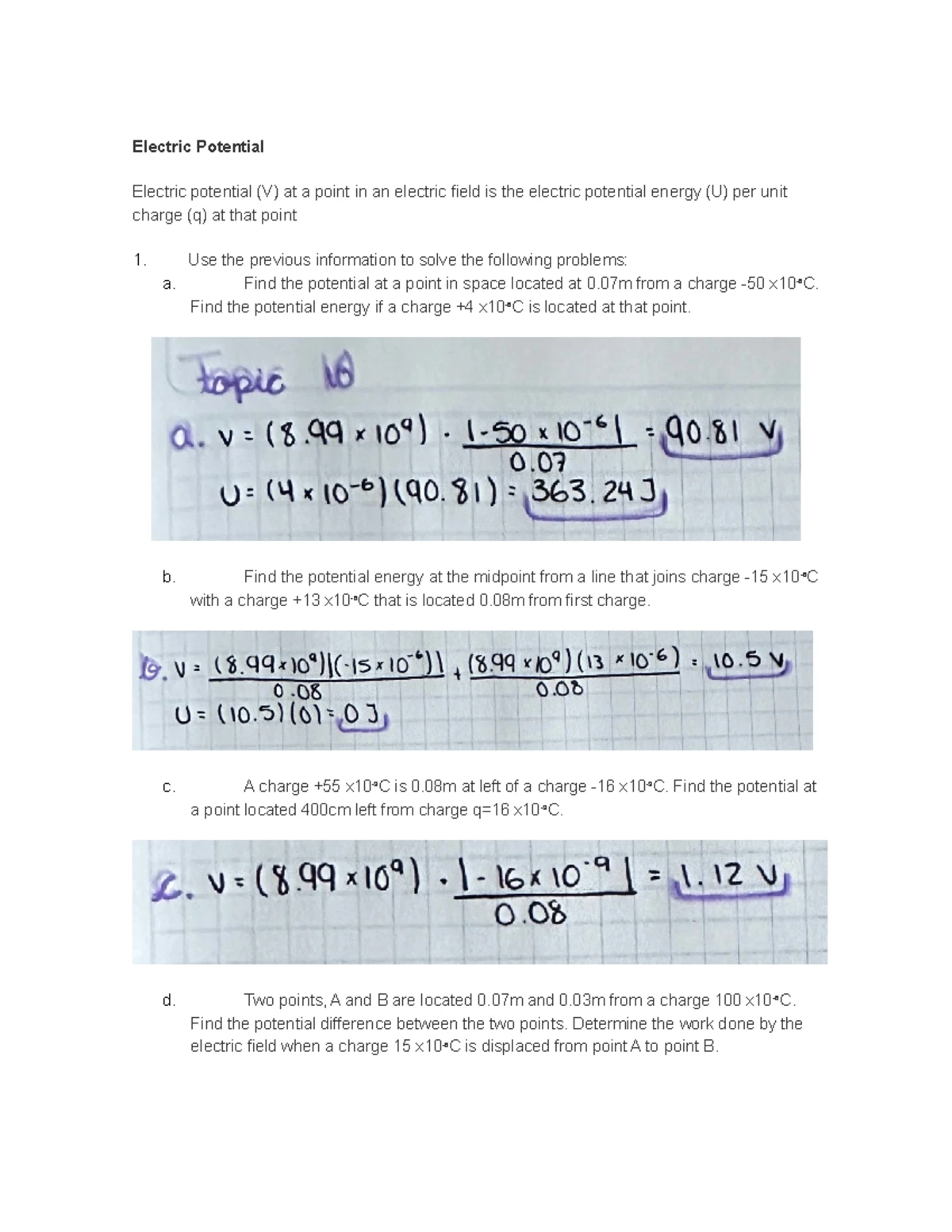 Final Exam Study Guide for Mass and Energy I (Course Code: ME101) - Studocu