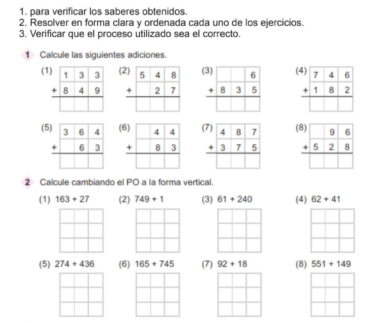 Guía de Estudio: Matemáticas - Ejercicios de Sumas y Restas - Studocu