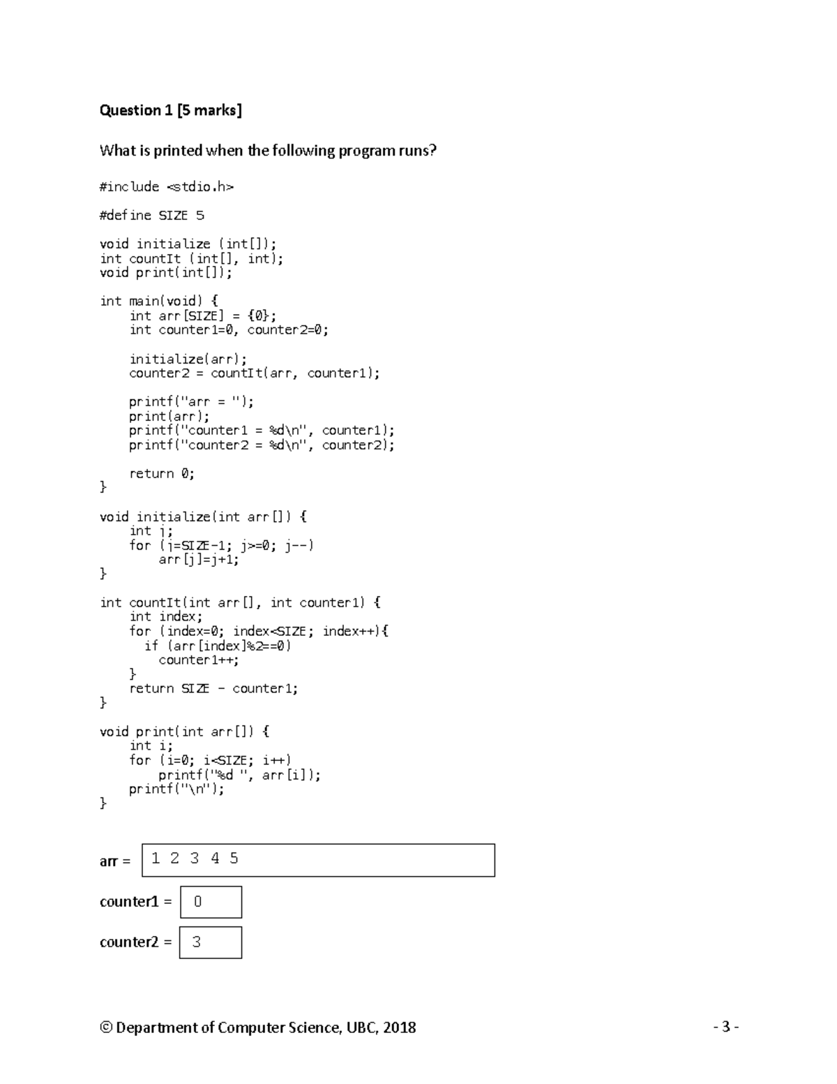 Exam 11 Oct 2020 - Programming Questions & Answers - Studocu