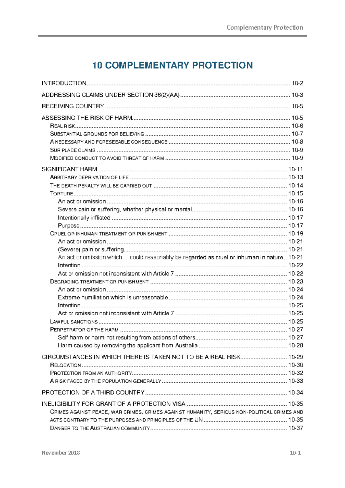 Chapter 10 Complementary Protection Nov 2018 2 - Complementary ...