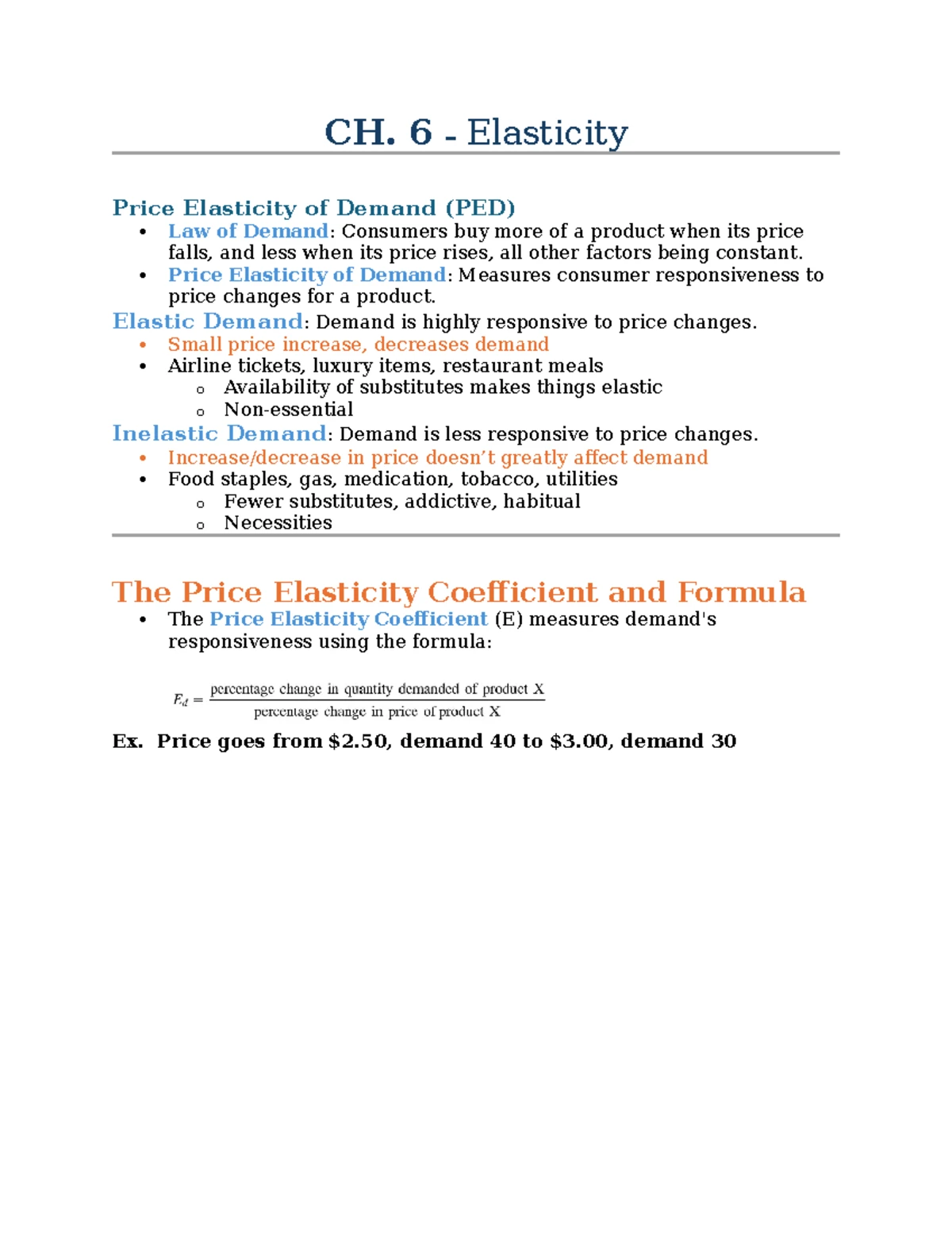 Chapter 2 Microeconomics notes - Chapter 2 Microeconomics notes What is ...