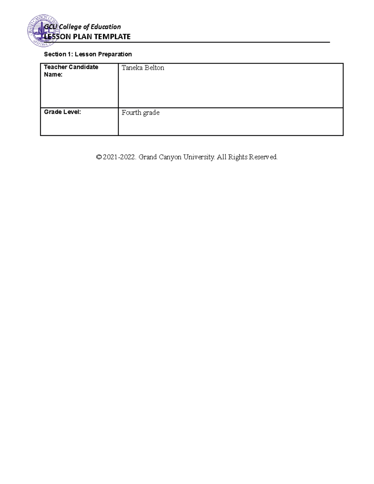 Coe-ED 101 Lesson Plan Template for Teaching U.S. Government - Studocu