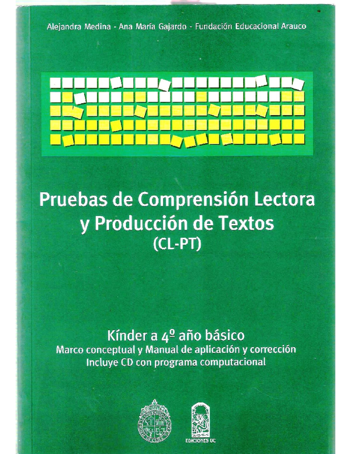 Manual CLPT Completo Kínder a 4º Básico: Comprensión Lectora y ...