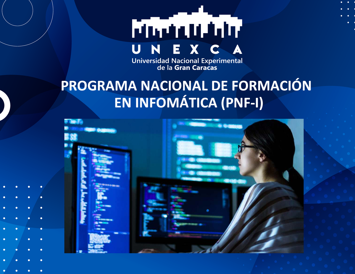PNF Informática - Plan de Estudios UNEXCA - Studocu