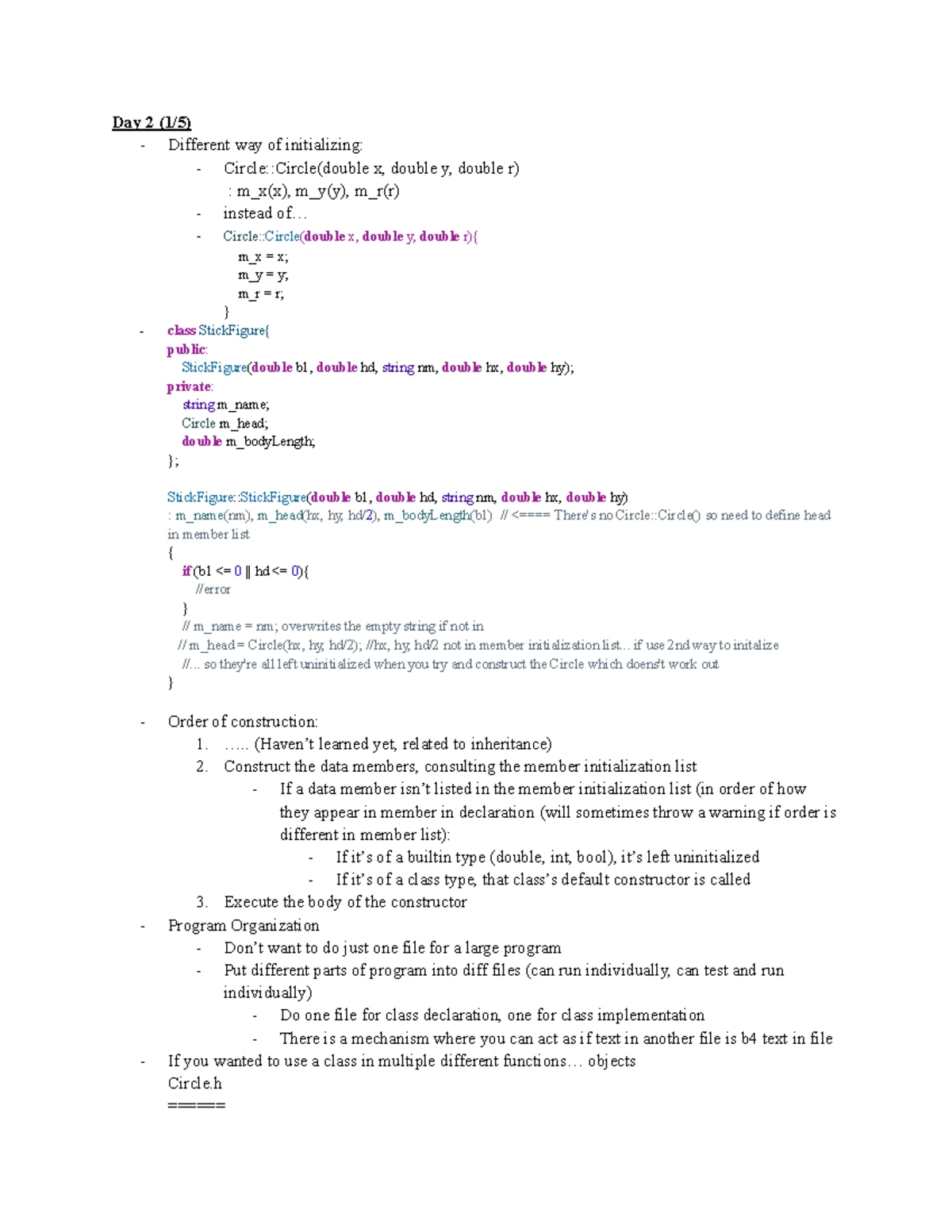 CS 32 MT2 Cheat Sheet - Key Concepts for Midterm 2 Study Guide - Studocu