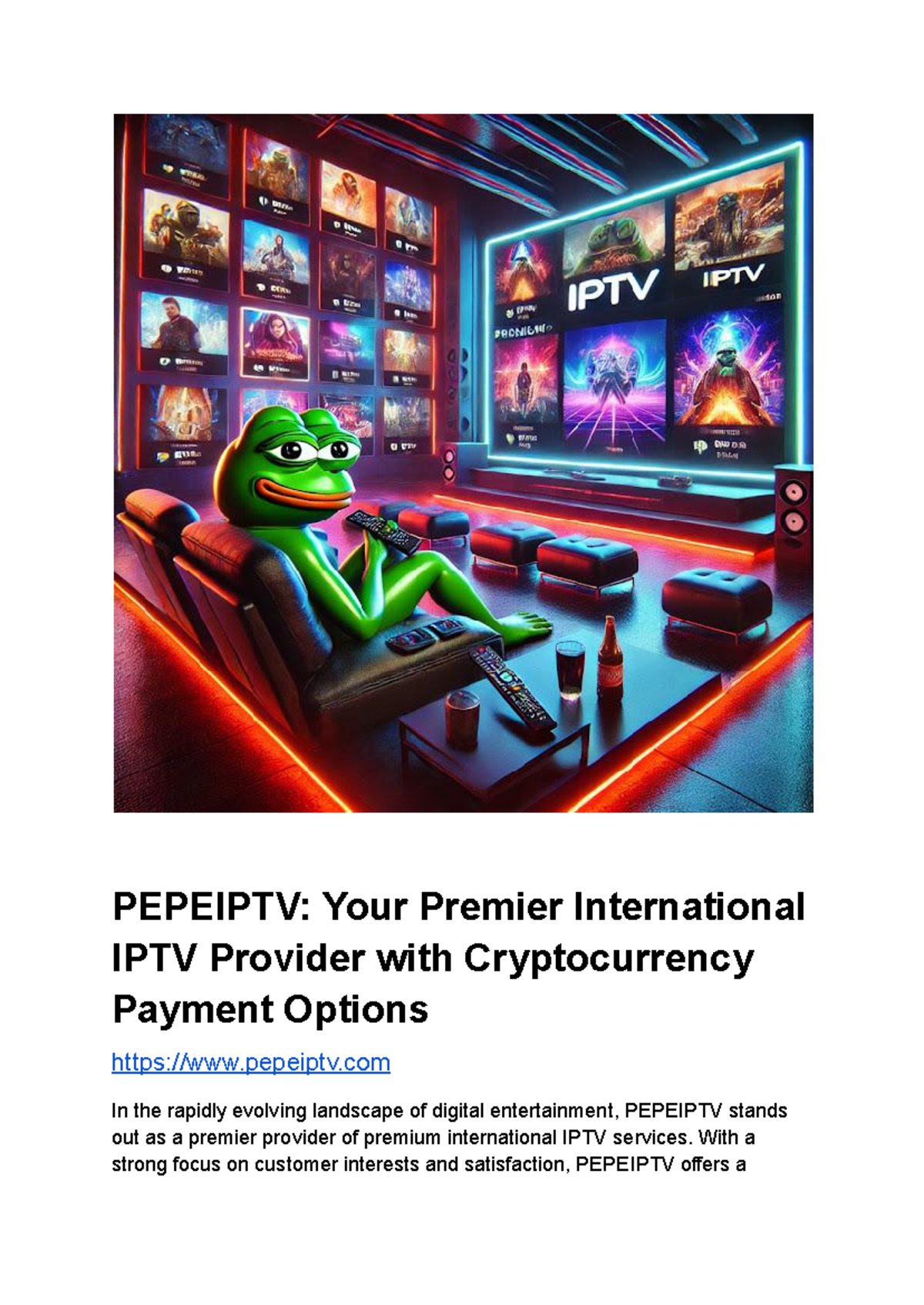 Guide to IPTV Payment with Bitcoin (BTC) - Enjoy Streaming Benefits! -  Studocu