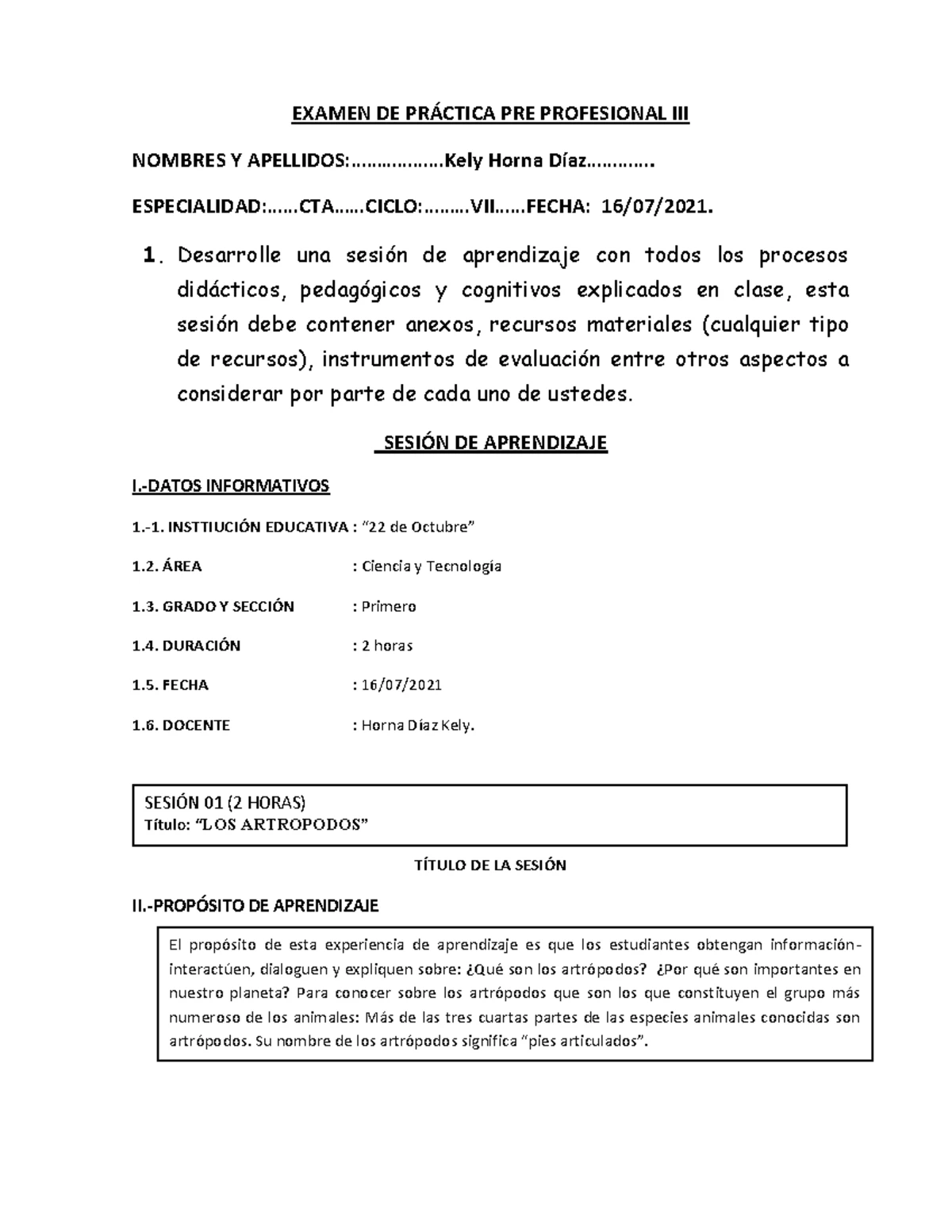 1° Sesión COM: Leemos y Escribimos Palabras con la Letra M - Studocu