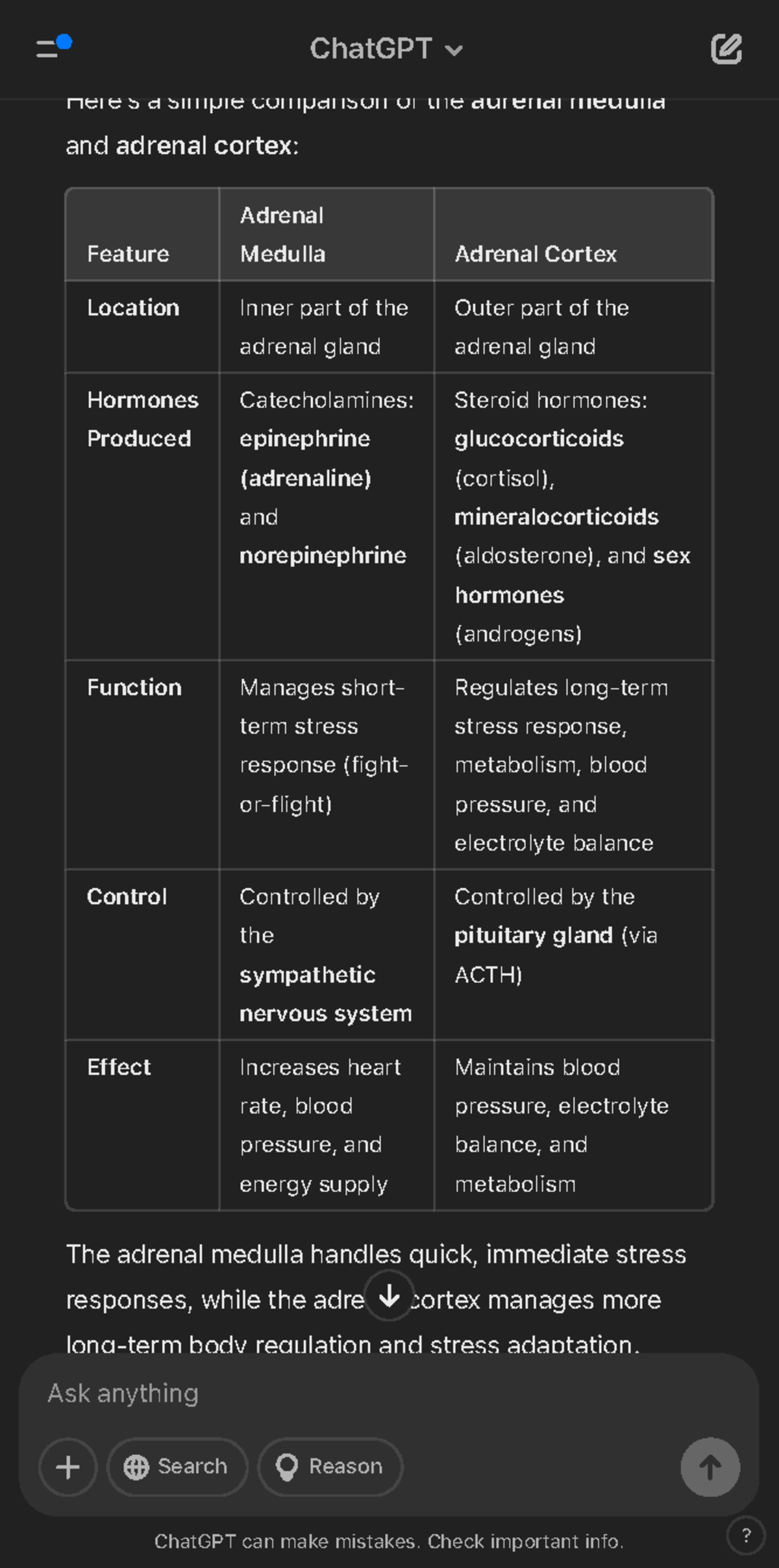 Adrenal Medulla vs. Cortex: Functions & Hormones Explained - Studocu