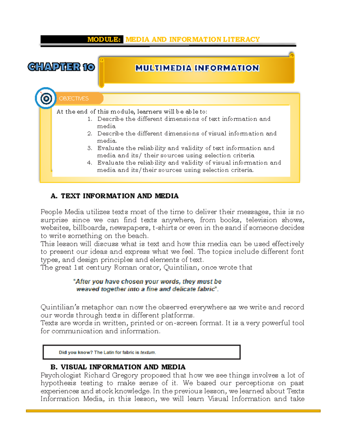 Chapter 10: Exploring Multimedia Information and Media Types - Studocu