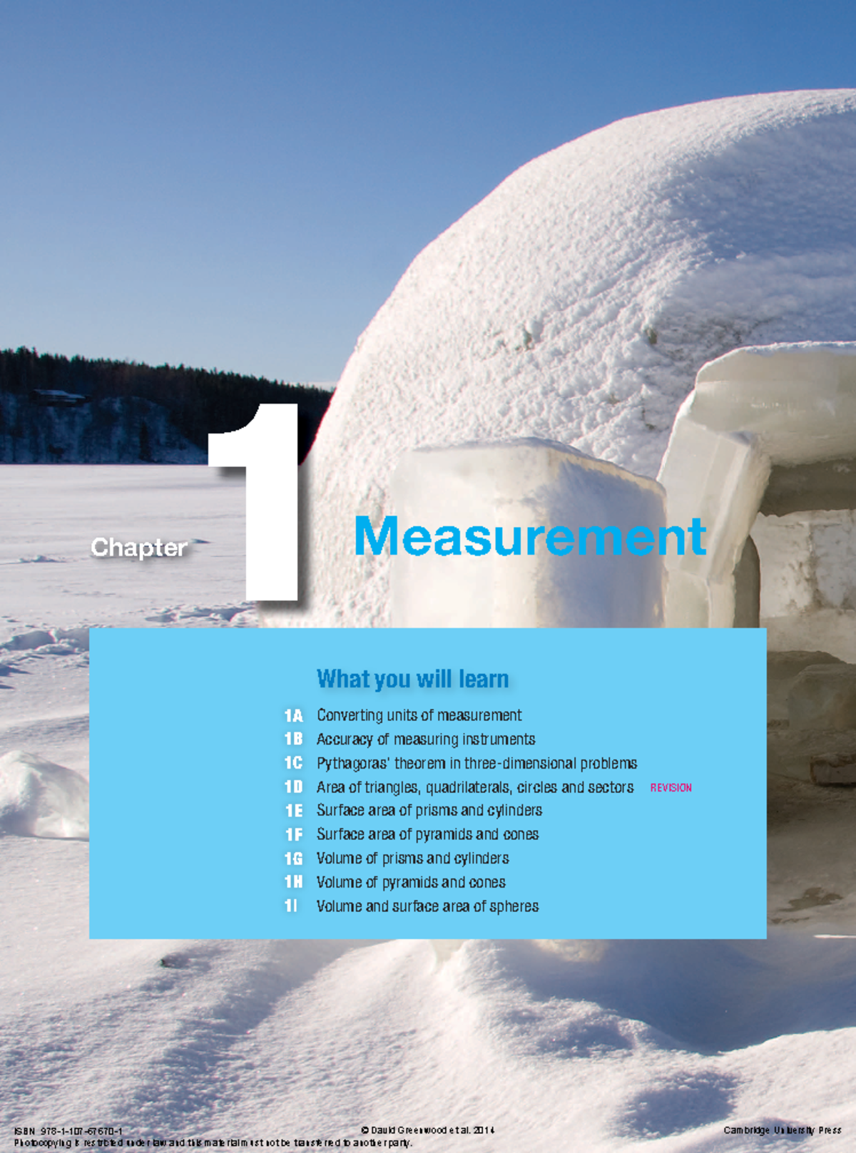 Chapter 1 - Measurement - Chapter Measurement 1 ####### What you will ...