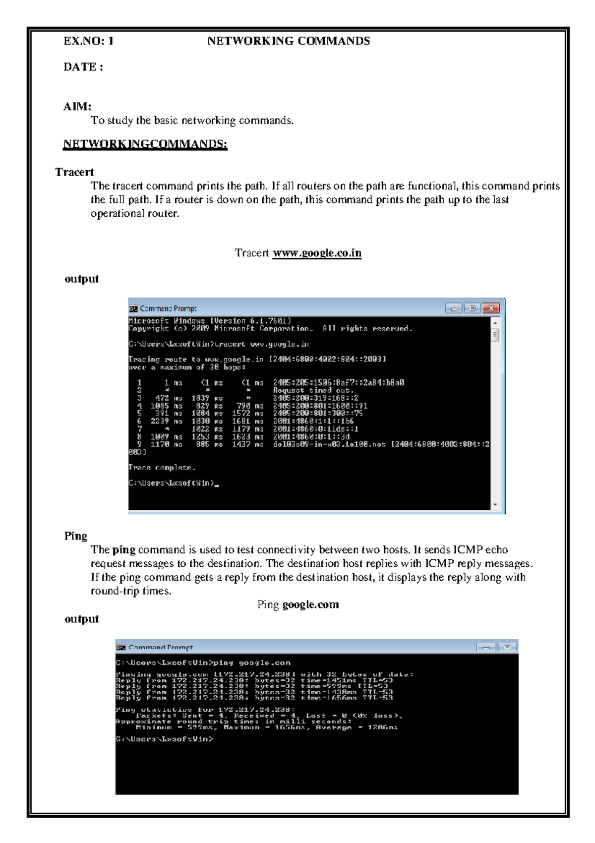 SDN Lab Practical Guide: Setting Up Virtual Networks (CSE VI Sem) - Studocu