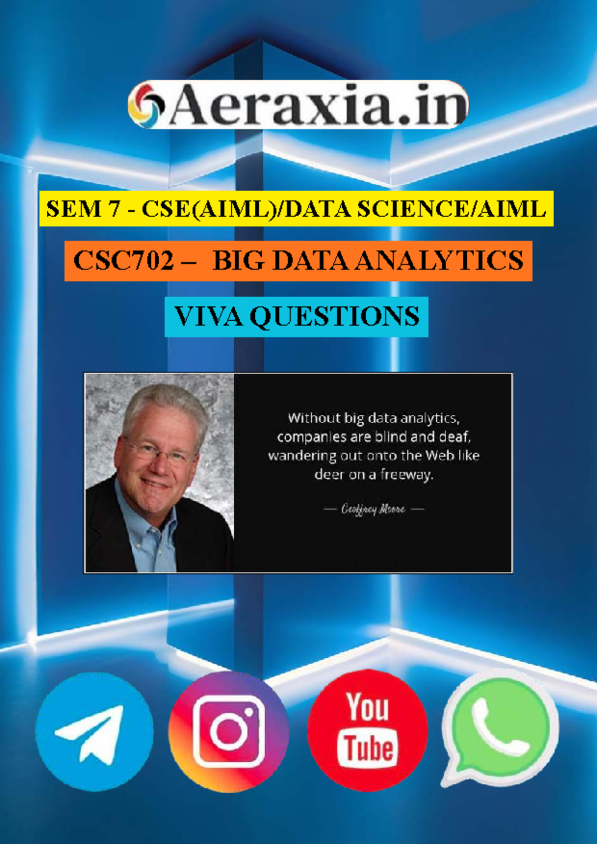 SEM 7 CSC702 BIG DATA ANALYTICS VIVA QUESTIONS & ANSWERS - Studocu