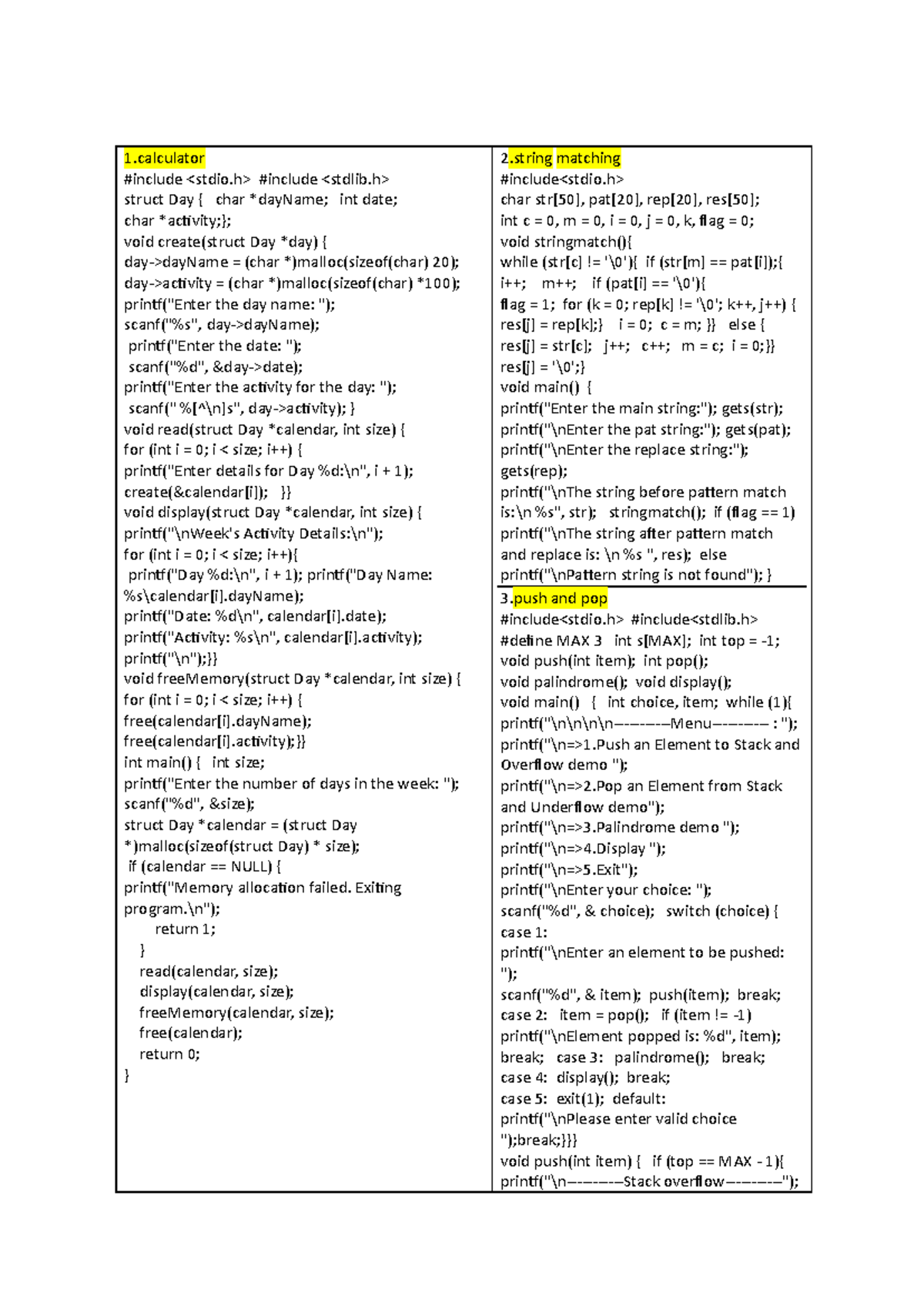 DATA Structure - Comprehensive Guide to C Programming Concepts - Studocu