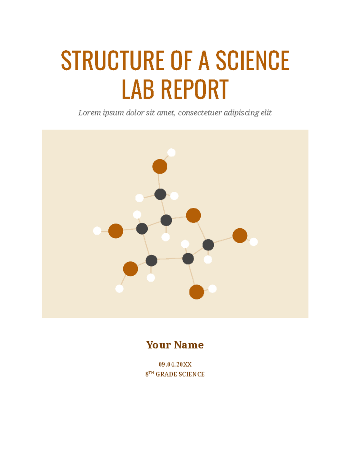 SCI 101: Structure of a Science Lab Report - Studocu