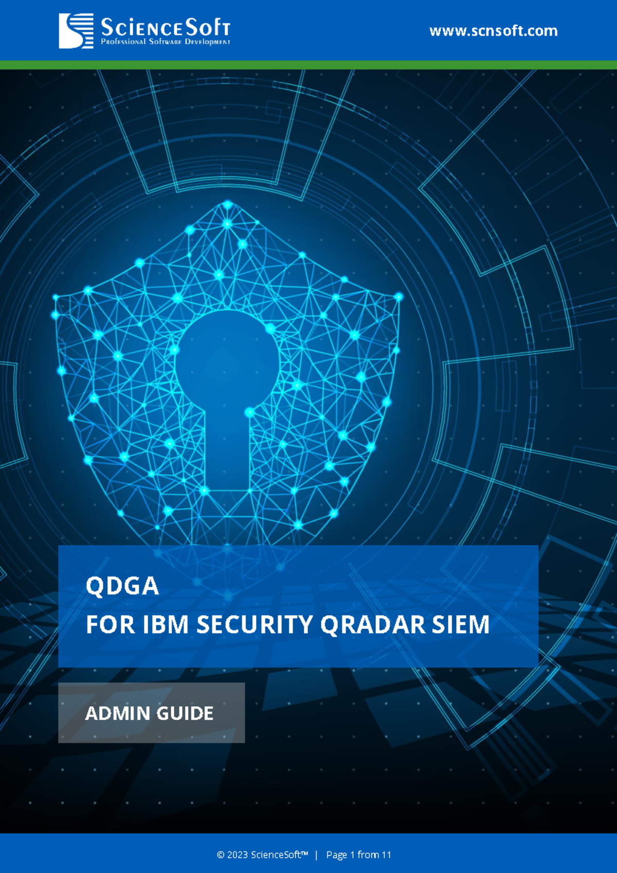 QDGA Admin Guide for IBM Security QRadar SIEM: Overview & Setup - Studocu
