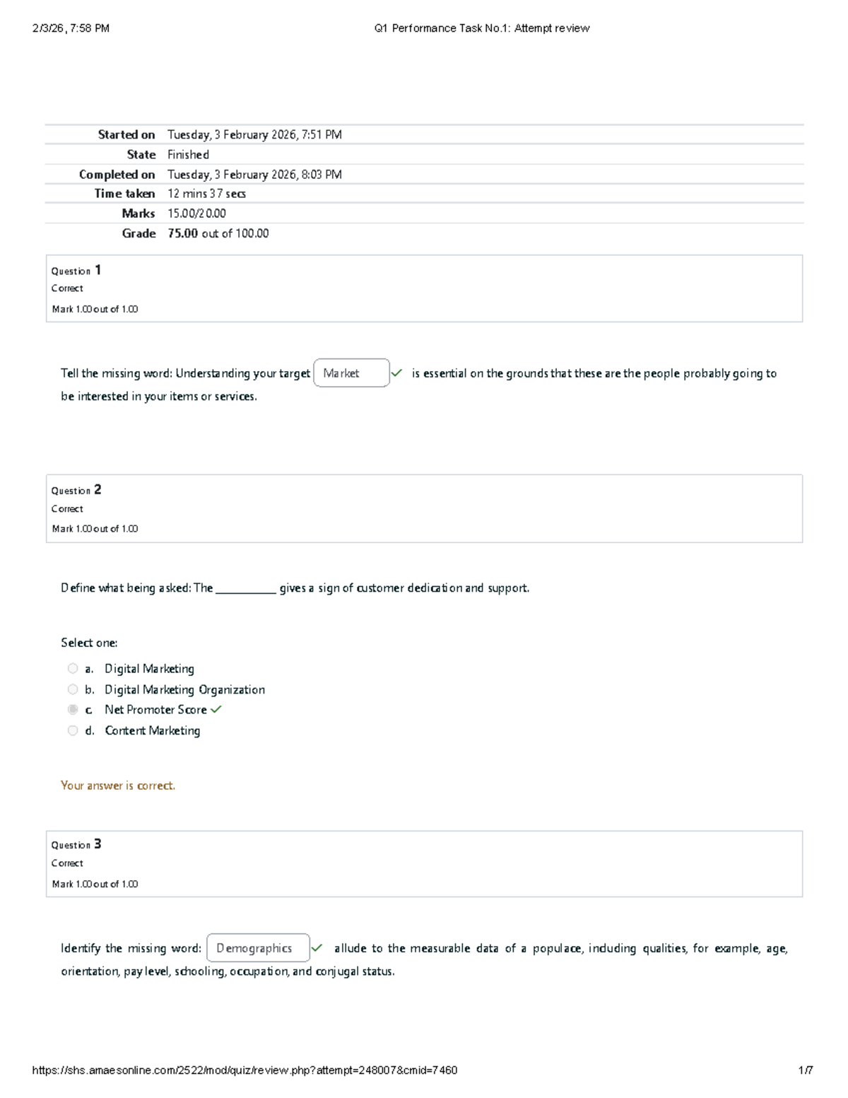 AI2222 - Q1 Performance Task No.1 Review and Analysis - Studocu
