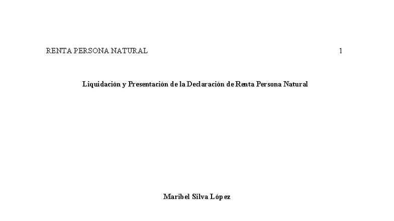 Guía Práctica para la Declaración de Renta Persona Natural 2020 - RENTA ...