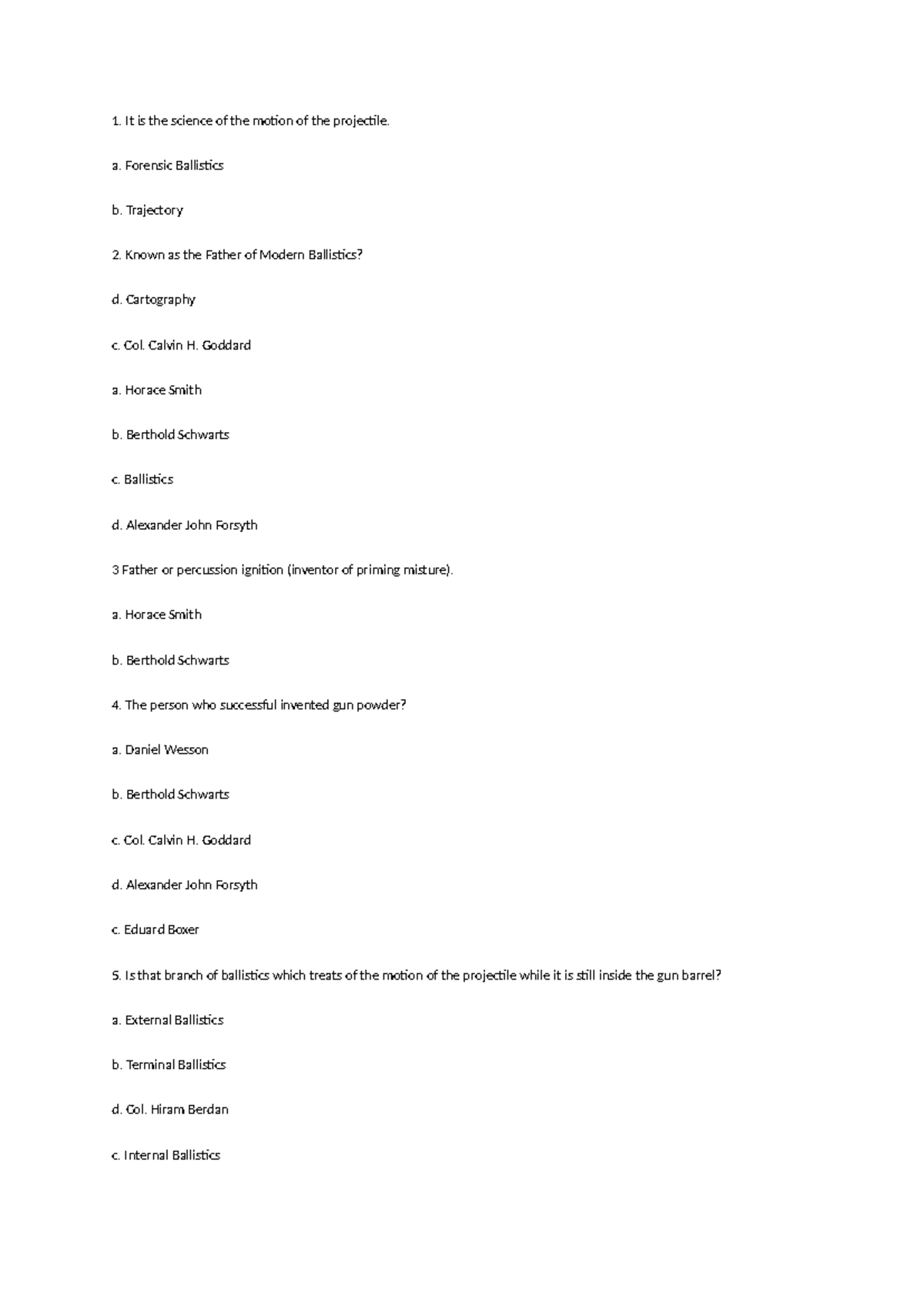 Ballistics Study Guide: Understanding Projectiles and Firearm Mechanics ...