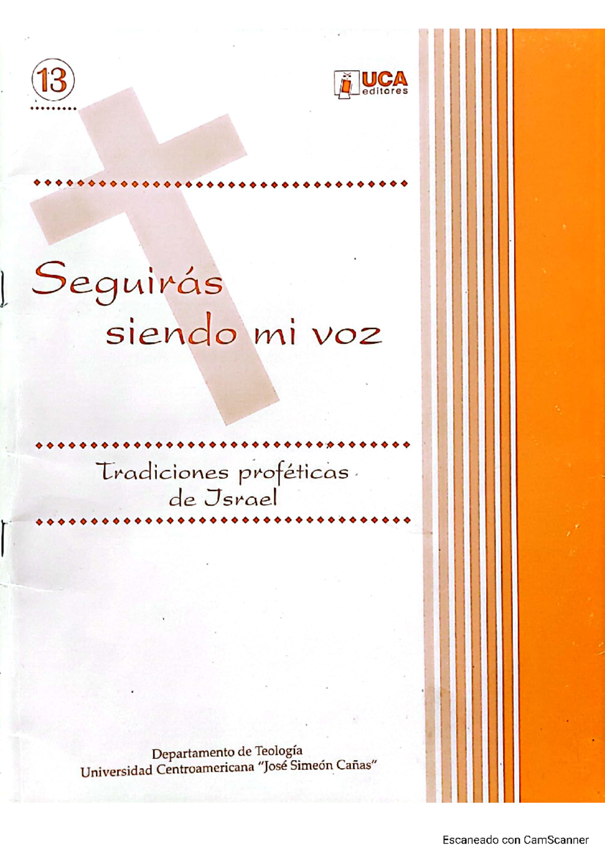 Cartilla 13a: Tradiciones Proféticas de Israel y la Voz de Monseñor Romero - Document Preview
