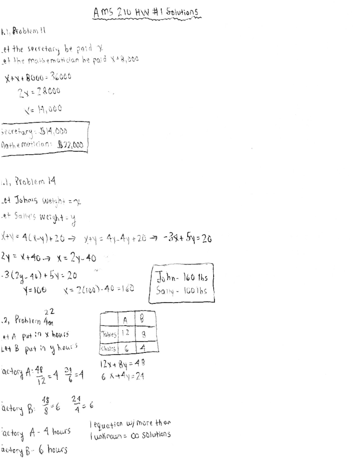 AMS 210 HW 1 - Solutions for Homework 1 Problems and Equations - Studocu