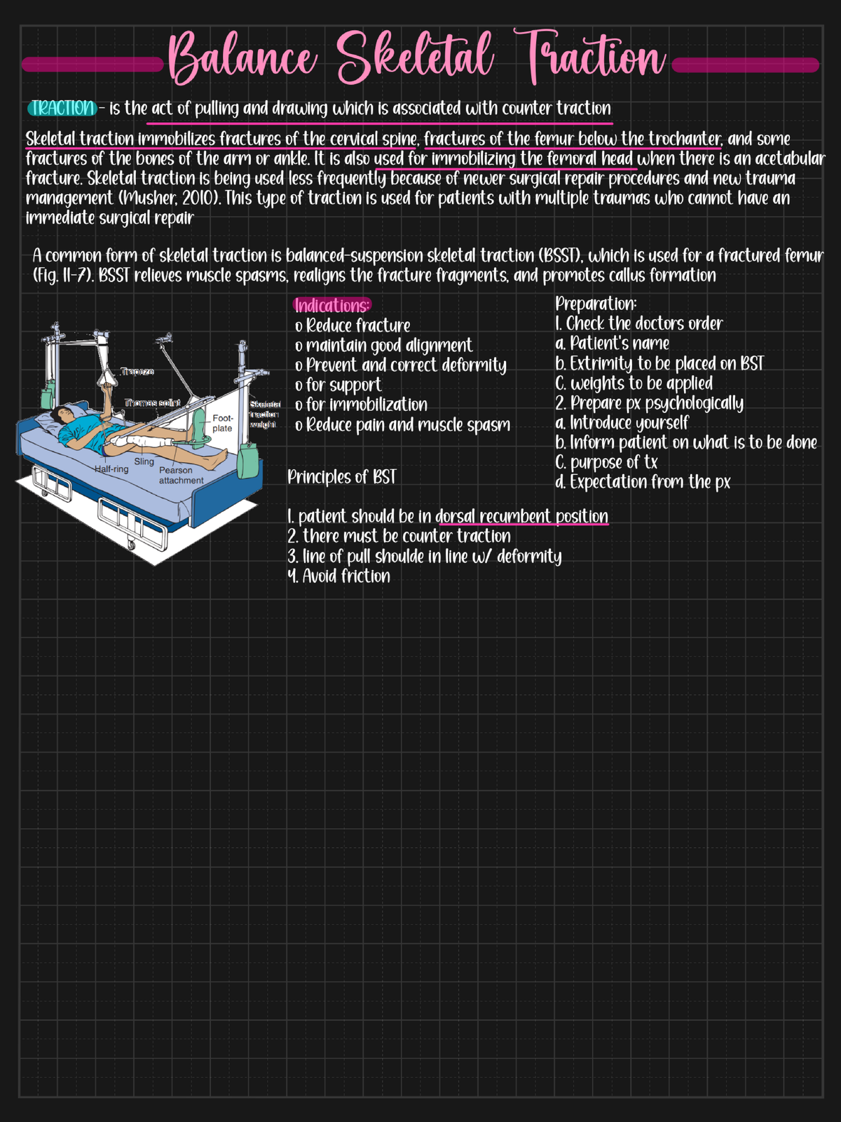 BST - BST - Balance Skeletal Traction TRACTION is the act of pulling ...