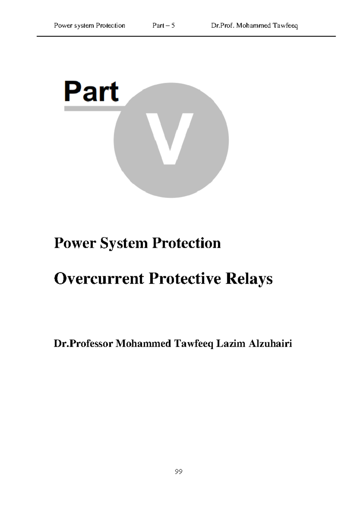 Zbook power-20system-20protection-20 1178561 - Power System Protection ...