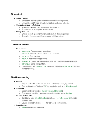 Final cheatsheet - Summary Software Tools and Systems Programming ...
