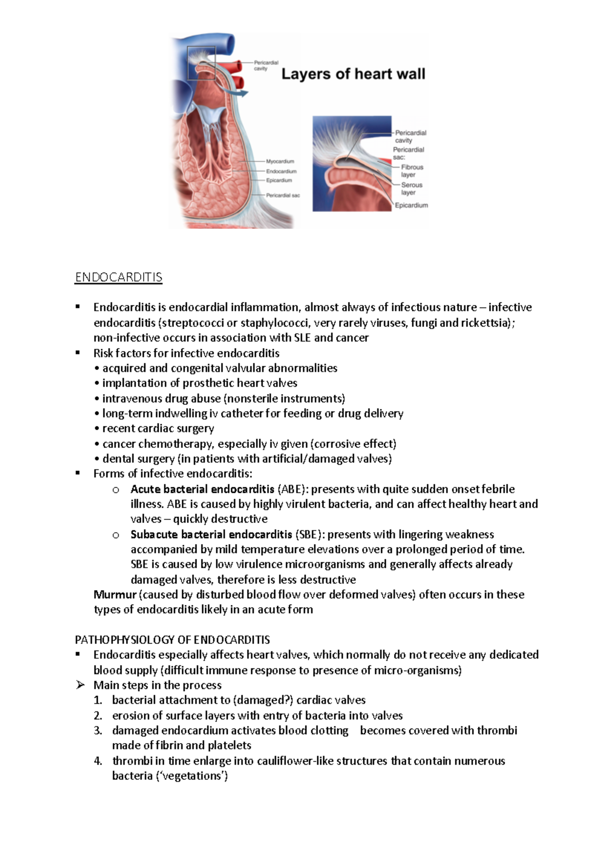Cardiovascular Disorders (2) - Endocarditis: Infective Heart Diseases ...