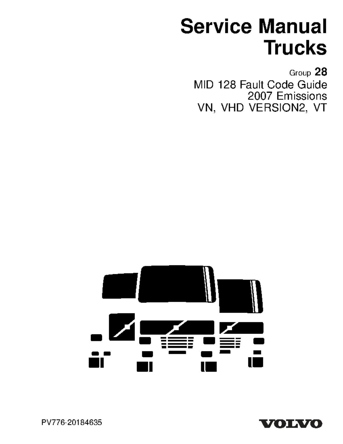MID 128 Fault Code Guide for Trucks Group 28 - 2007 Emissions - Studocu