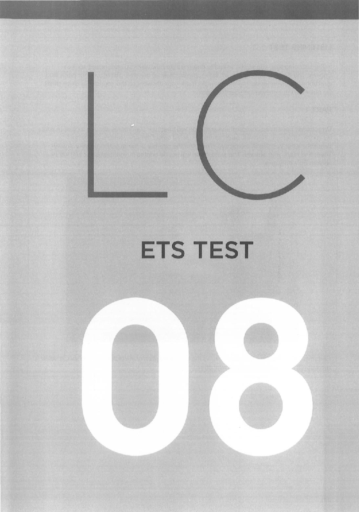 LC - TEST 8 - ENGLISH - Architecture - Studocu