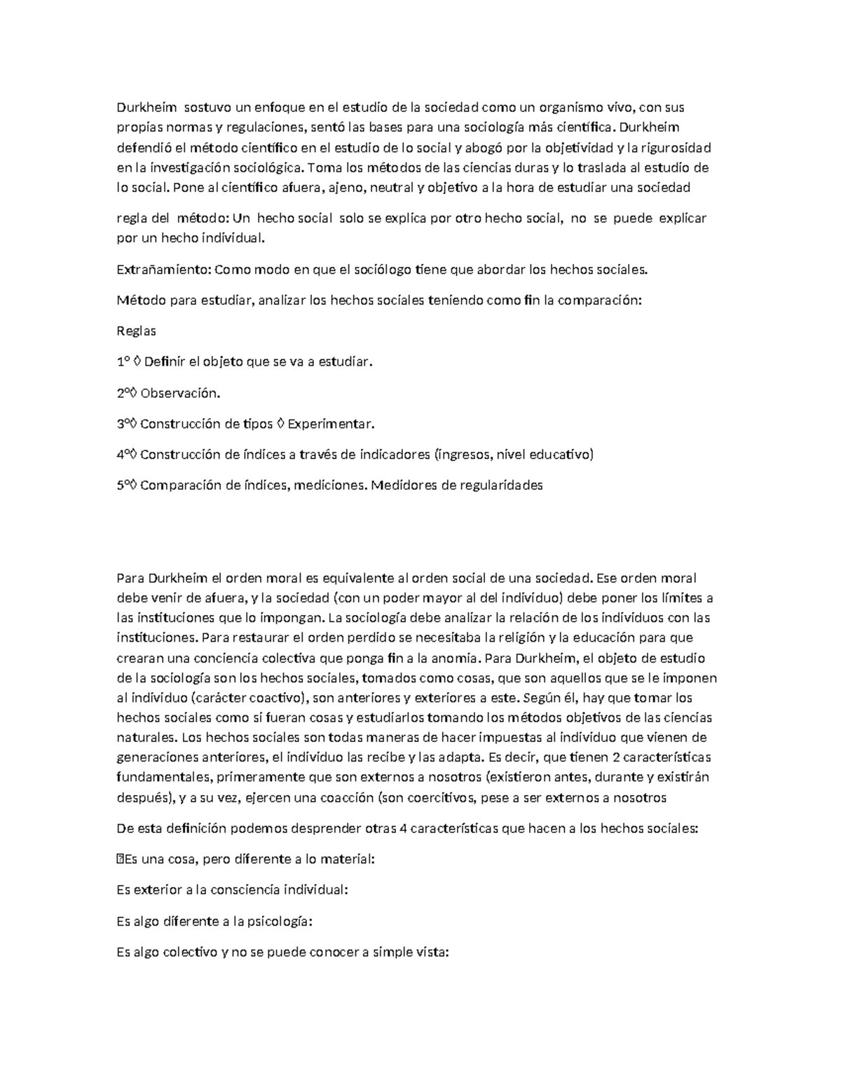 Sociología Final: Análisis de Durkheim y el Suicidio como Hecho Social ...