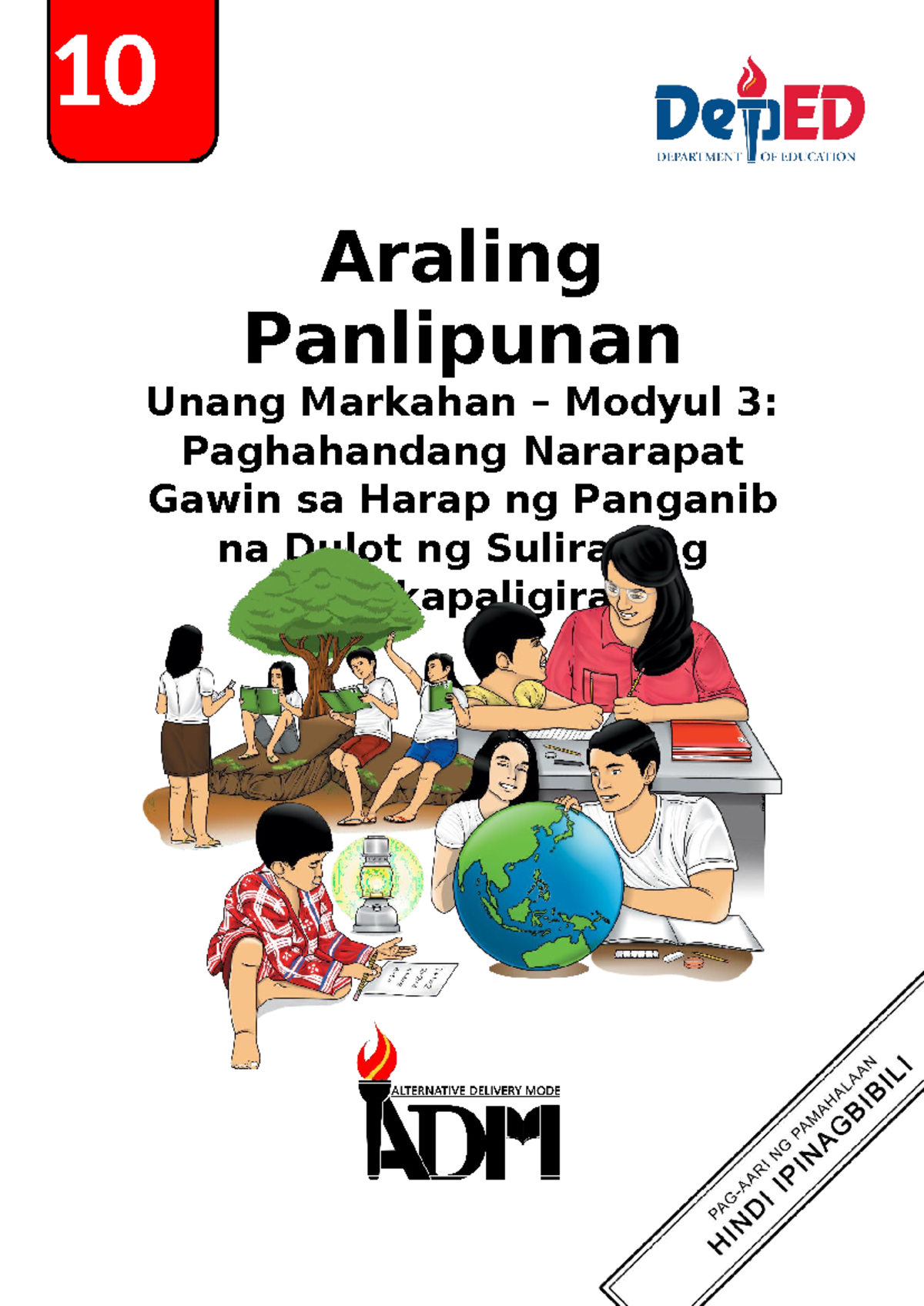 Paghahanda sa Panganib: Modyul 3 ng AP10 Unang Markahan sa Araling ...
