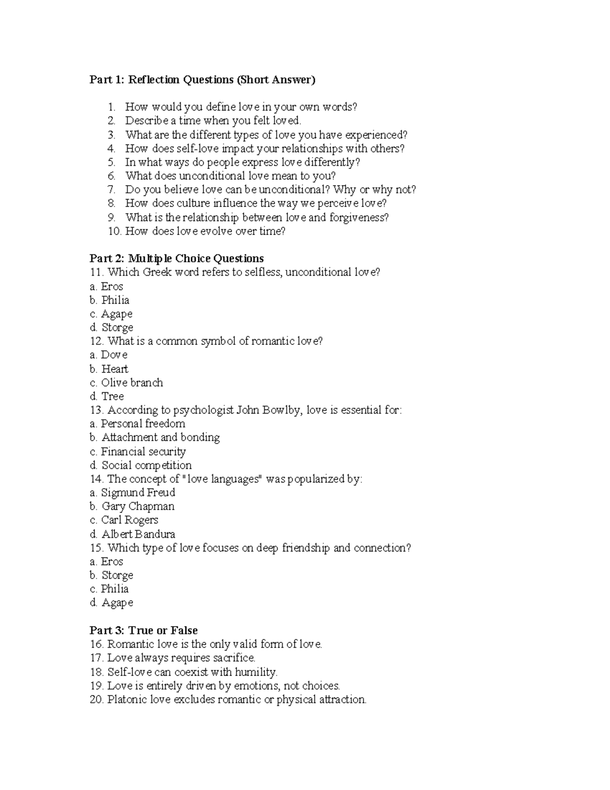 Document 7 Climate Change and Its Impact - Part 1: Reflection Questions ...