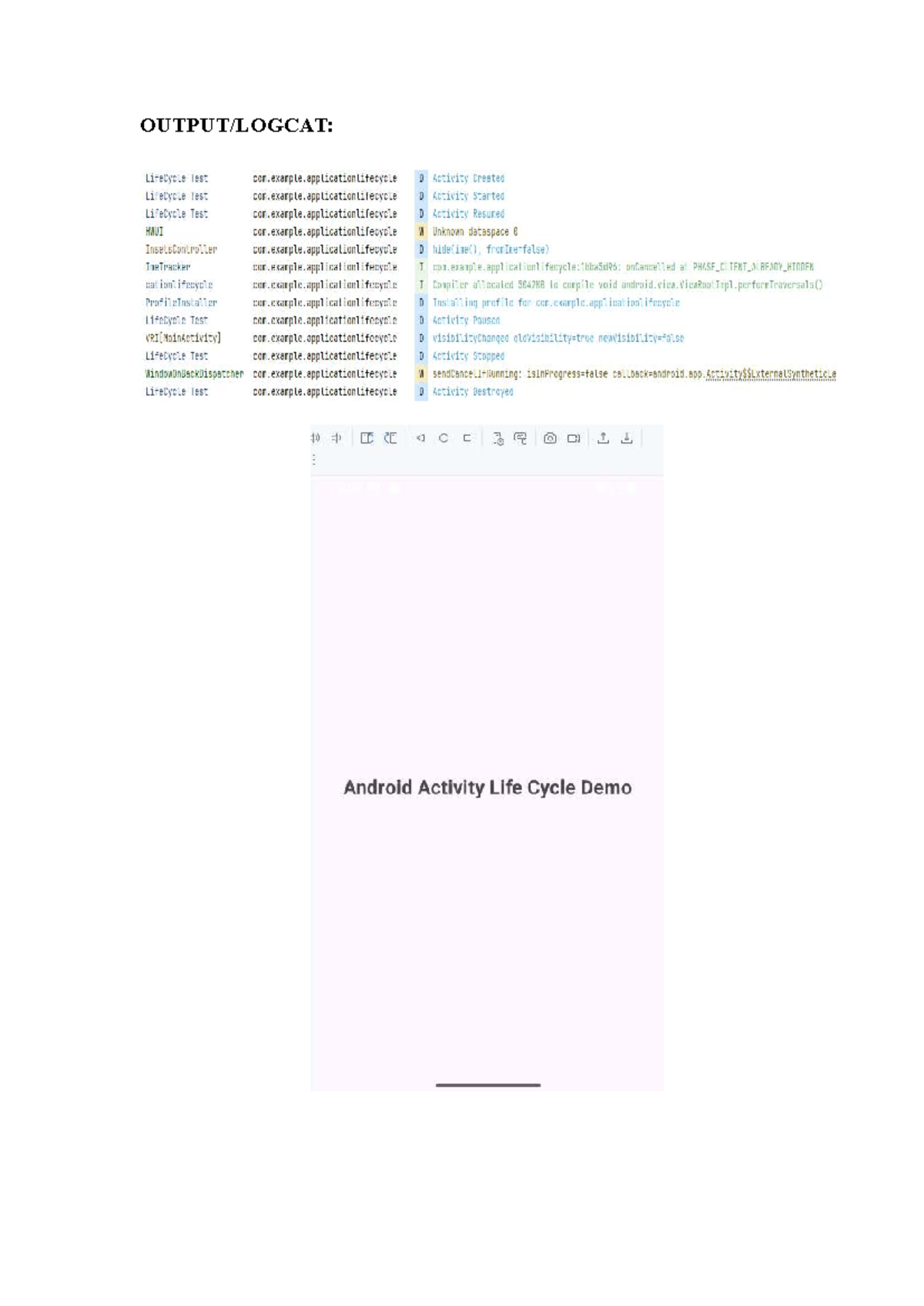 Lab Report: Mobile Programming (GPB) - Android App Development - Studocu