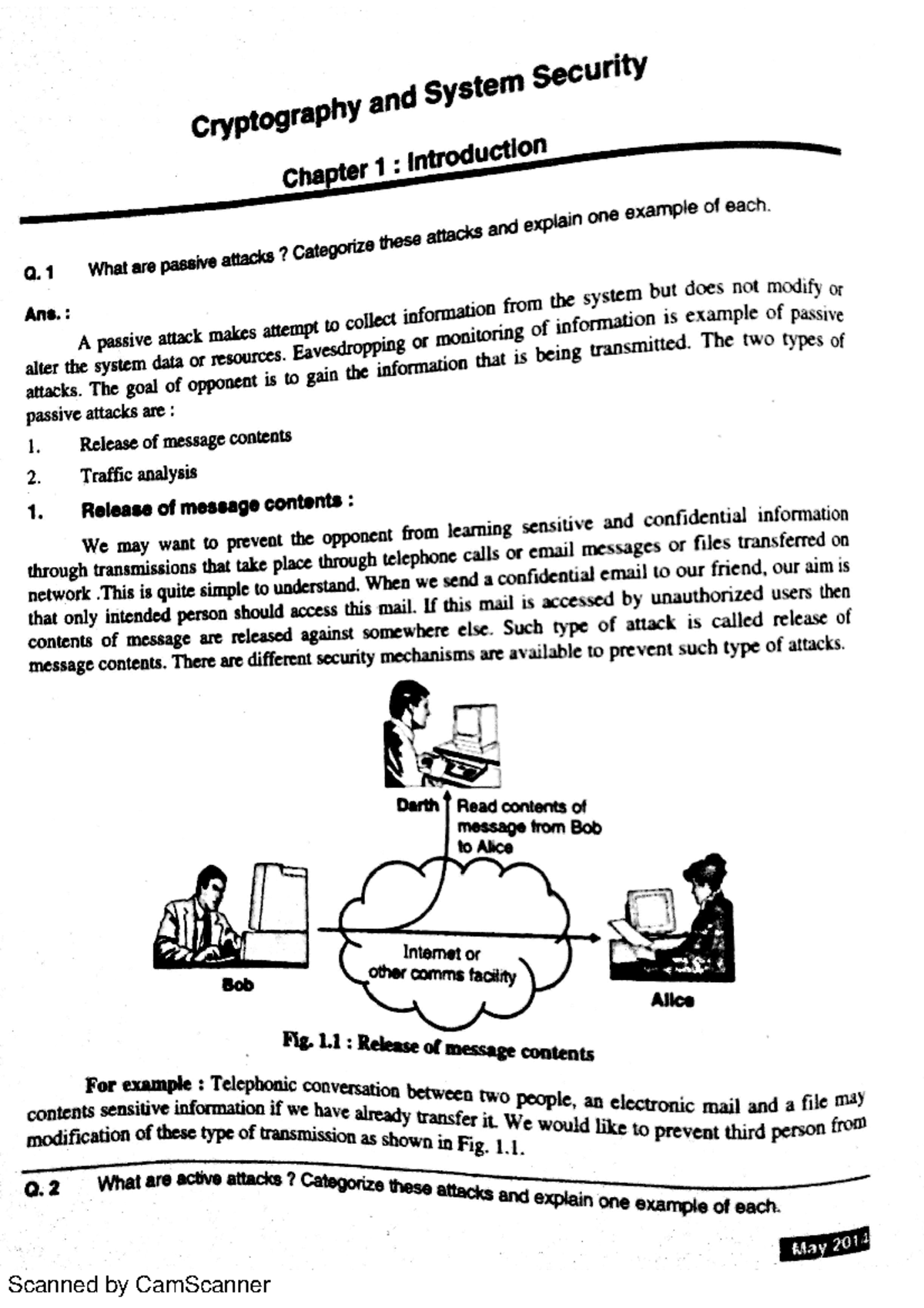 Cryptography & System Security Notes - SEM 6 - MU - Studocu