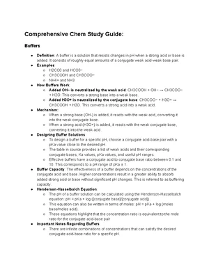 Practice Exam 3 Solutions and Key Concepts for CHEM 104 - Studocu