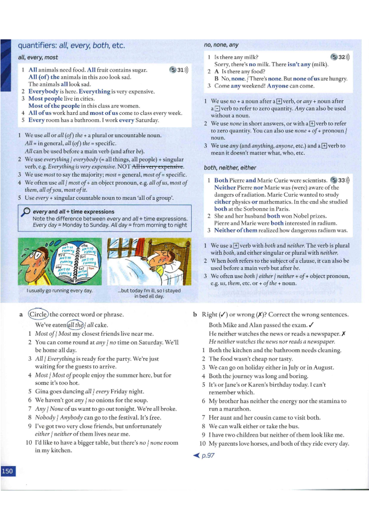English File Upper Intermediate 3e SB: Quantifiers Overview and Usage ...