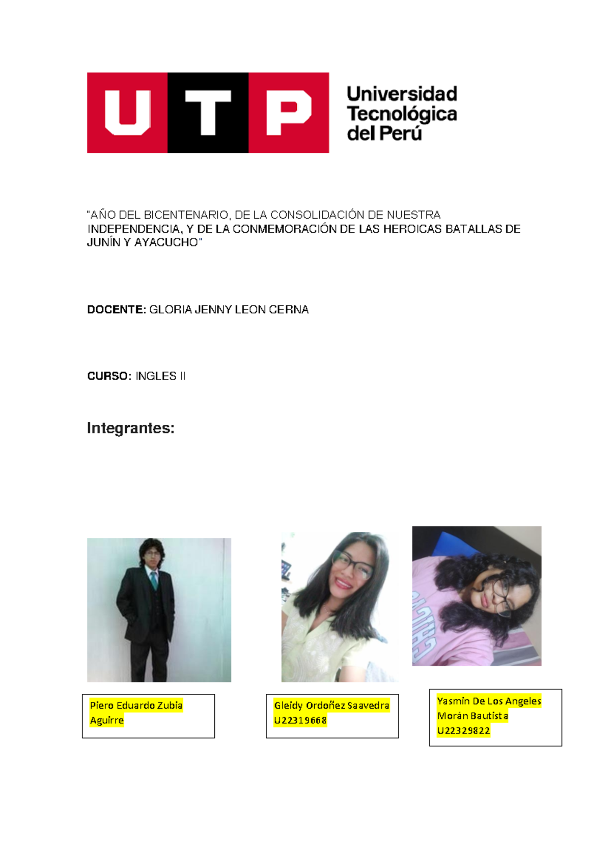 Tarea de Inglés II - Semana 11: Conversaciones y Experiencias Laborales ...