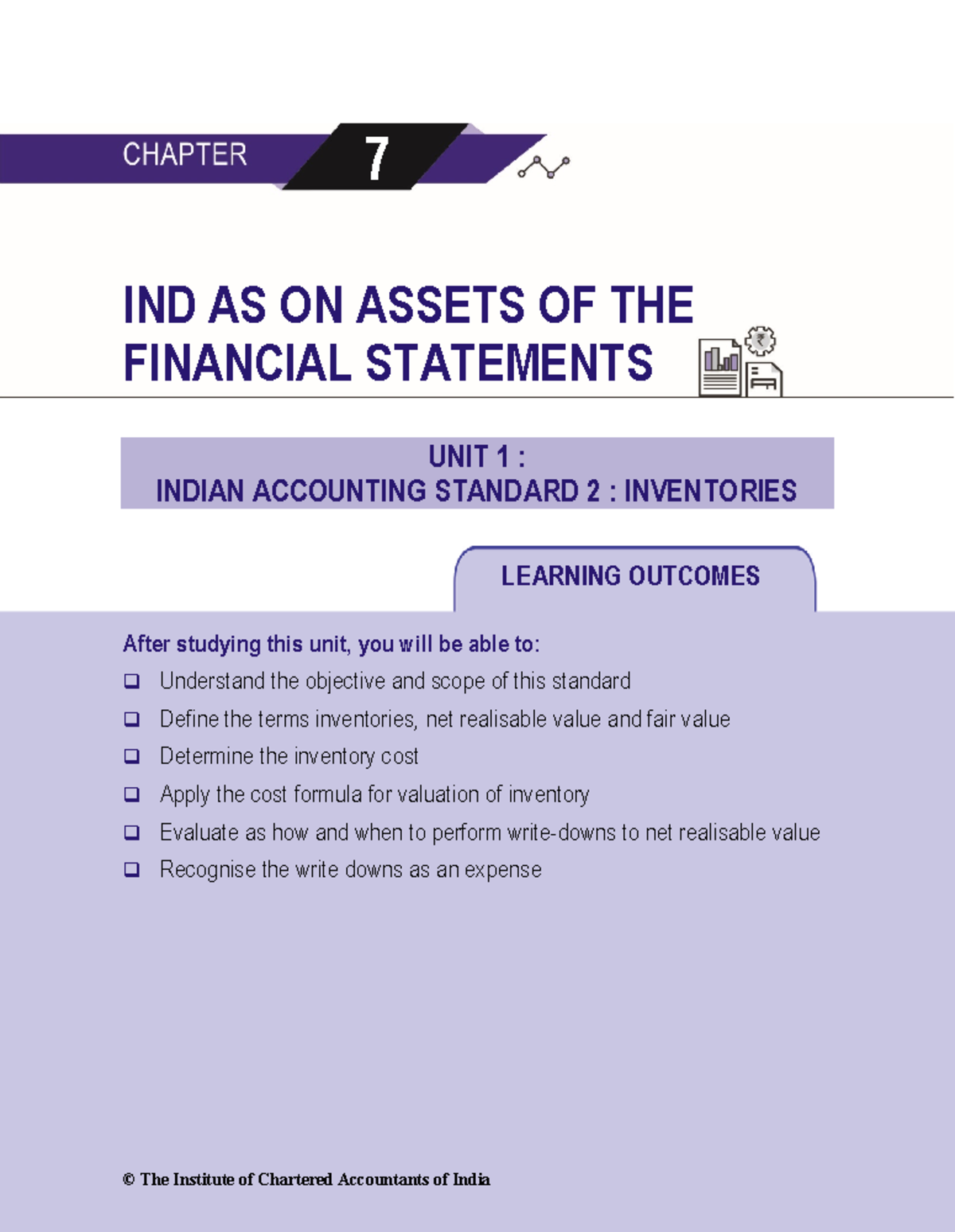 IND AS 2 - Fundamental Concepts of Inventories - PFA Notes - Studocu