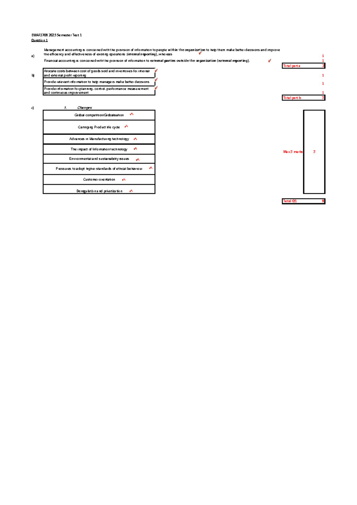 EMAF3708 2025 Semester Test 1 Memo and Solutions - Studocu