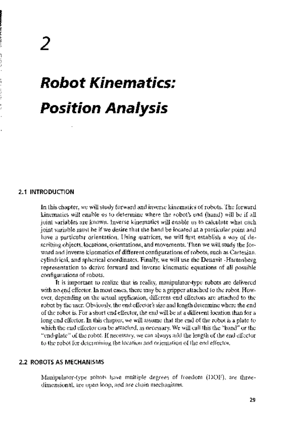 UNIT I FUNDAMENTALS OF ROBOTICS Notes (Engineering Course) - Studocu
