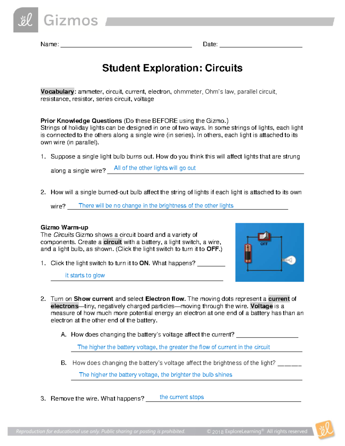 Circuits SE: Understanding series and parallel circuits concepts - Studocu